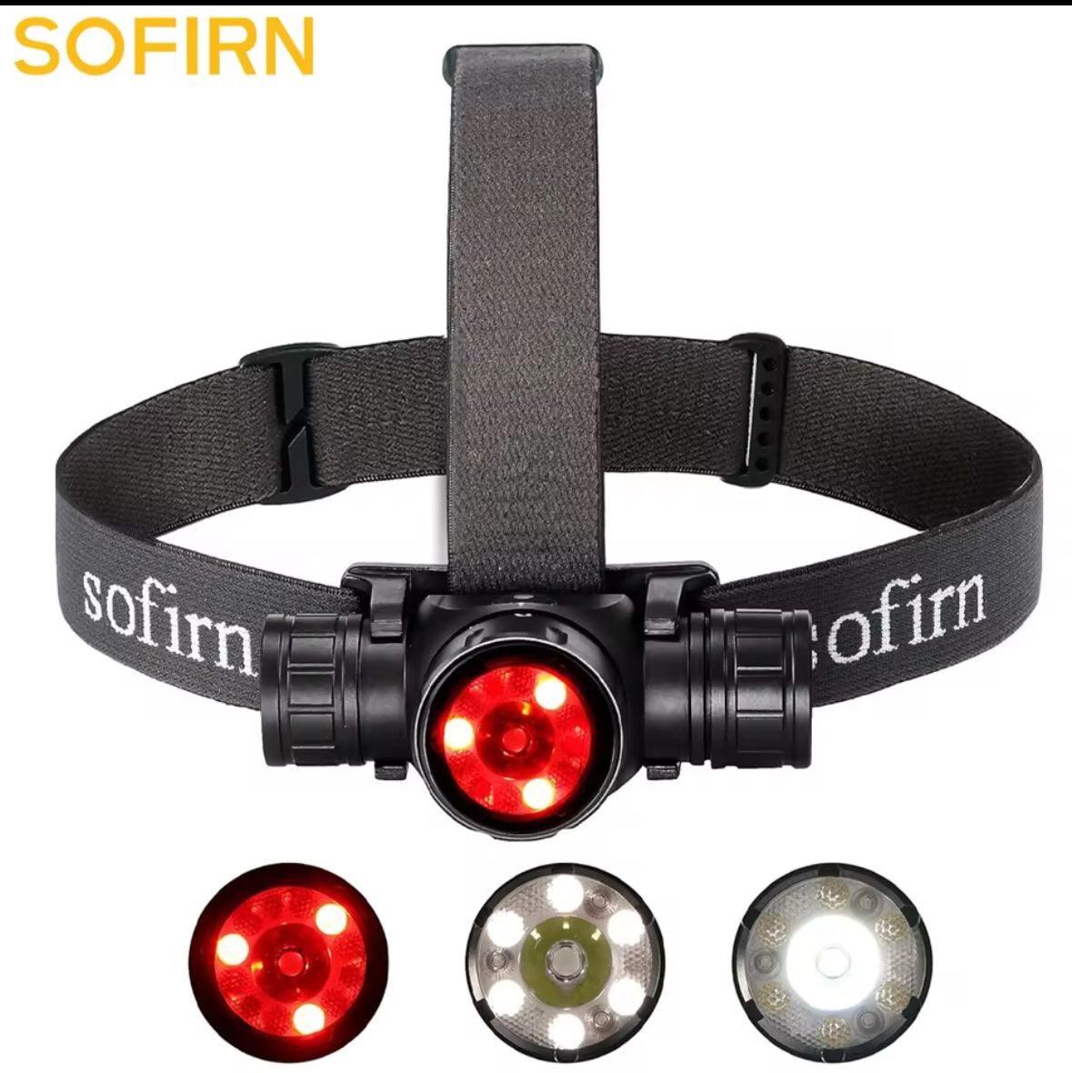 Lampade: Neu: Sofirn HS21 mit Rotlicht und Weisslicht – Nuovo e nell'imballaggio originale da Arbon venduto da Helmuth 2