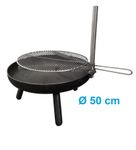 Grillrost 50 cm für Feuerschale Schwenkgrill Grill