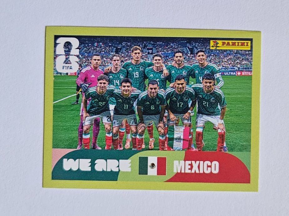 Panini Carte collezionabili: Panini 2026 Mexico Teamfoto MEX 13 – Nuovo (secondo la descrizione) da Malans GR venduto da Ovi83