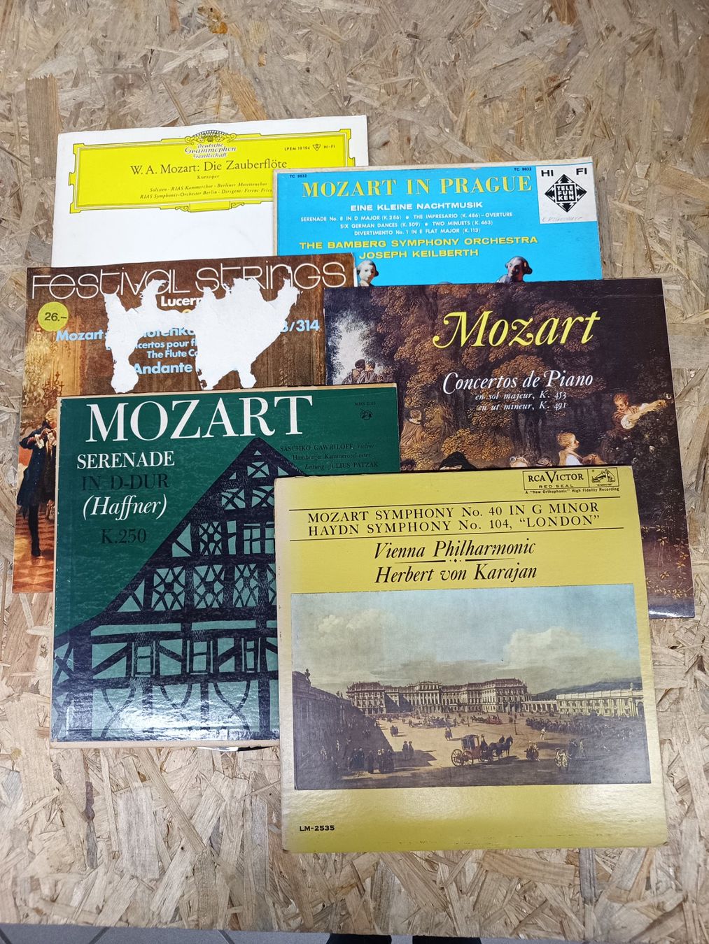 Dischi in vinile: Schallplatte Mozart – Usato da Oberegg venduto da A-Z.Handel.Loehrer