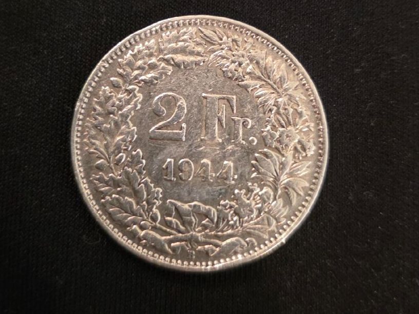 Tutti le monete: 2 chf 1944 – Usato da Genève venduto da bbastos 1