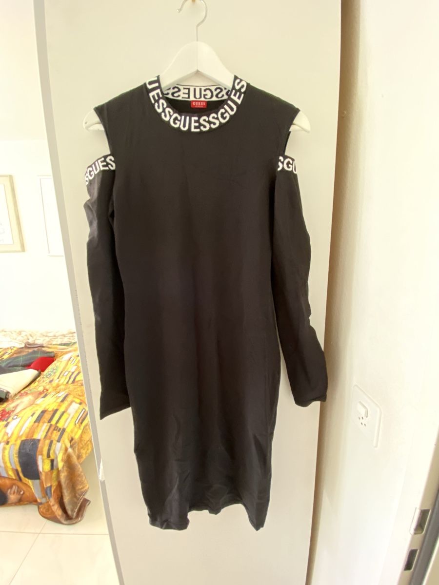 Guess Vestiti: Guess Kleid schwarz Grösse L – Usato da Luzern venduto da i-love-guacamole