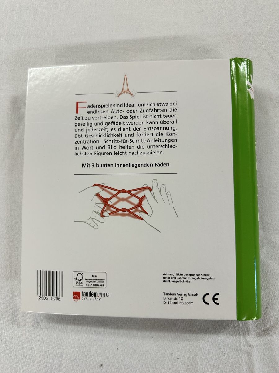 Giochi: Fadenspiele Buch – Nuovo (secondo la descrizione) da Zug venduto da User.1211 1