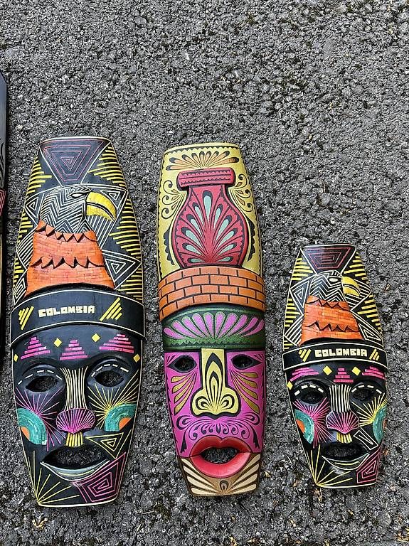 Maschere: Masques Colombien – Nuovo e nell'imballaggio originale da boudry venduto da jul_sv92 2