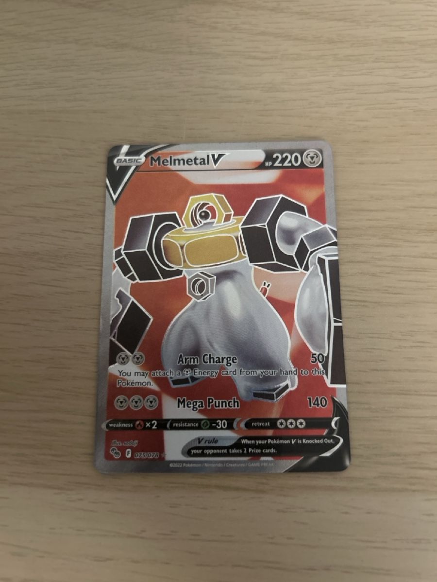 Pokémon Carte collezionabili: Melmetal V – Nuovo (secondo la descrizione) da Lausanne venduto da POKEALE