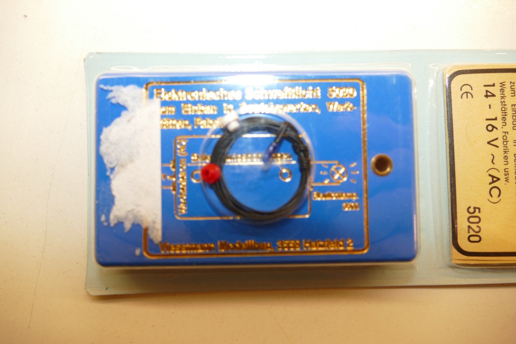 Viessmann Modellini di ferrovie: Viessmann: Elektronisches Schweisslicht – Nuovo e nell'imballaggio originale da Niederhasli venduto da Flash32 1
