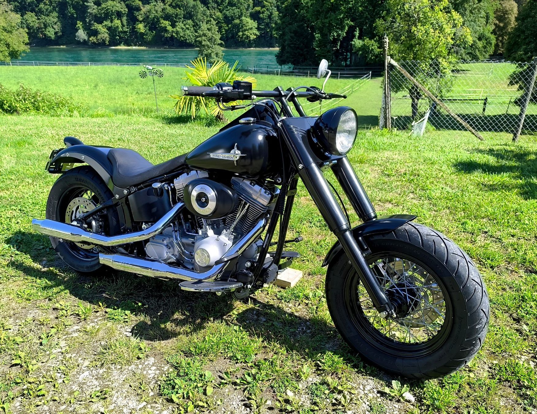 Harley-Davidson Chopper: Harley Davidson FXSTI Softail – Usato da Diessenhofen venduto da Sesqui