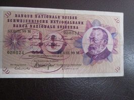 10er Banknote  Serie 99 M - 6. Januar 1977