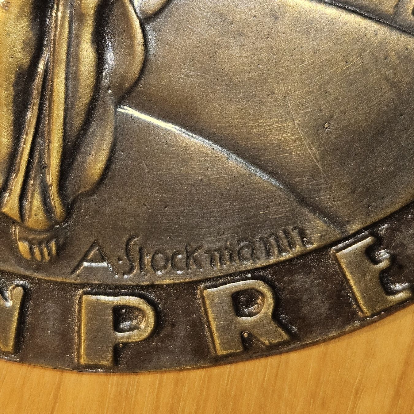 Medaglie: Medaille Ehrenpreis Bronze Guss A.Stockmann 1982 – Usato da Kriens venduto da gra_fhn7 2