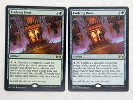 Magic the Gathering: 2x Evolving Door - Selten - MTG! Top!