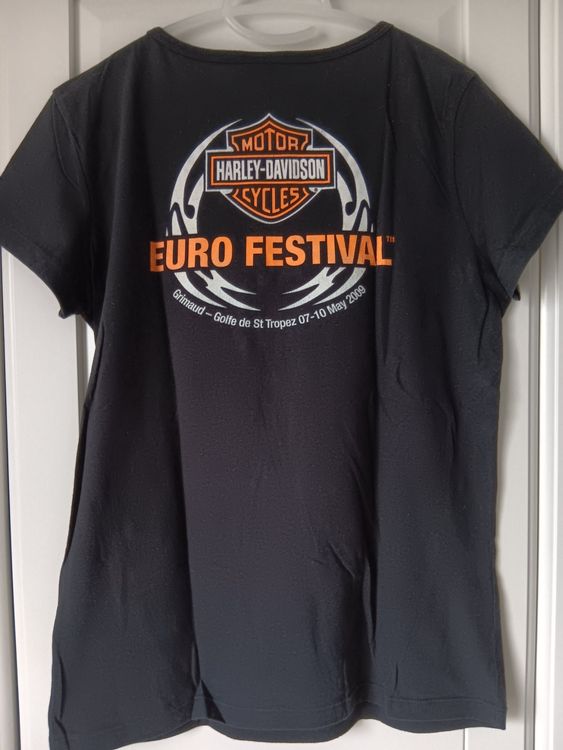 HARLEY DAVIDSON Shirt "EURO FESTIVAL GOLFE DE ST-TROPEZ" S 5