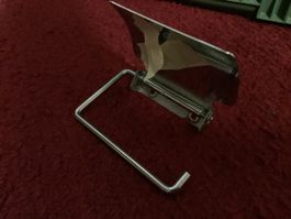 WC Rollenhalter verchromt. Klassisch, funktional, vintage!