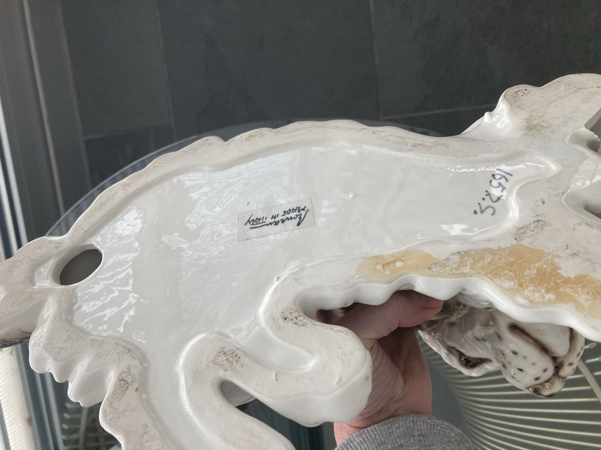 Statuette: Wunderbare Hundefigur Cocker Spaniel, Italien, alt – Usato da Zürich venduto da kostbares 6