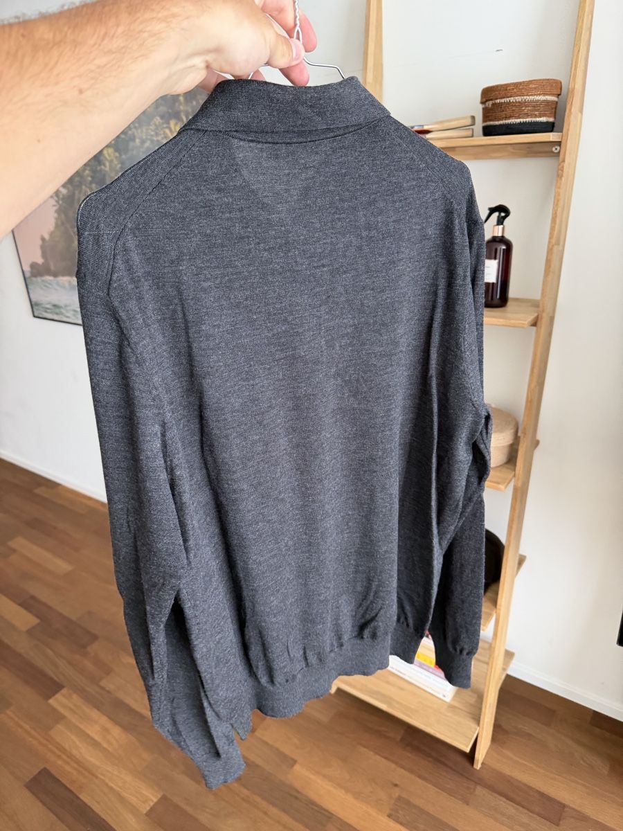 Suitsupply Magliette Polo: Suitsupply Poloshirt Wolle – Nuovo (secondo la descrizione) da Zürich venduto da Gamefan 1