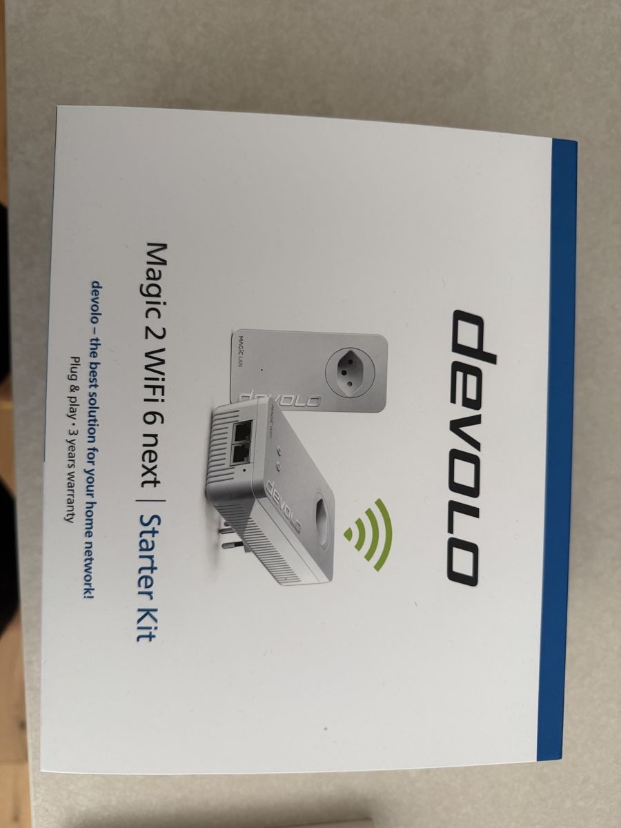 Laufwerke & Adapter: Devolo Magic 2 WiFi 6 next Starter Kit neu – Neu und originalverpackt aus Busswil BE von FLURIBOY1