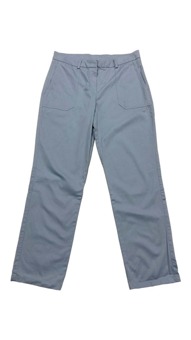Pantaloni: Kathrin Ebel Sommerhose Gr. 36 hellblau gerade – Nuovo (secondo la descrizione) da Regensdorf venduto da secondchancefashion 1