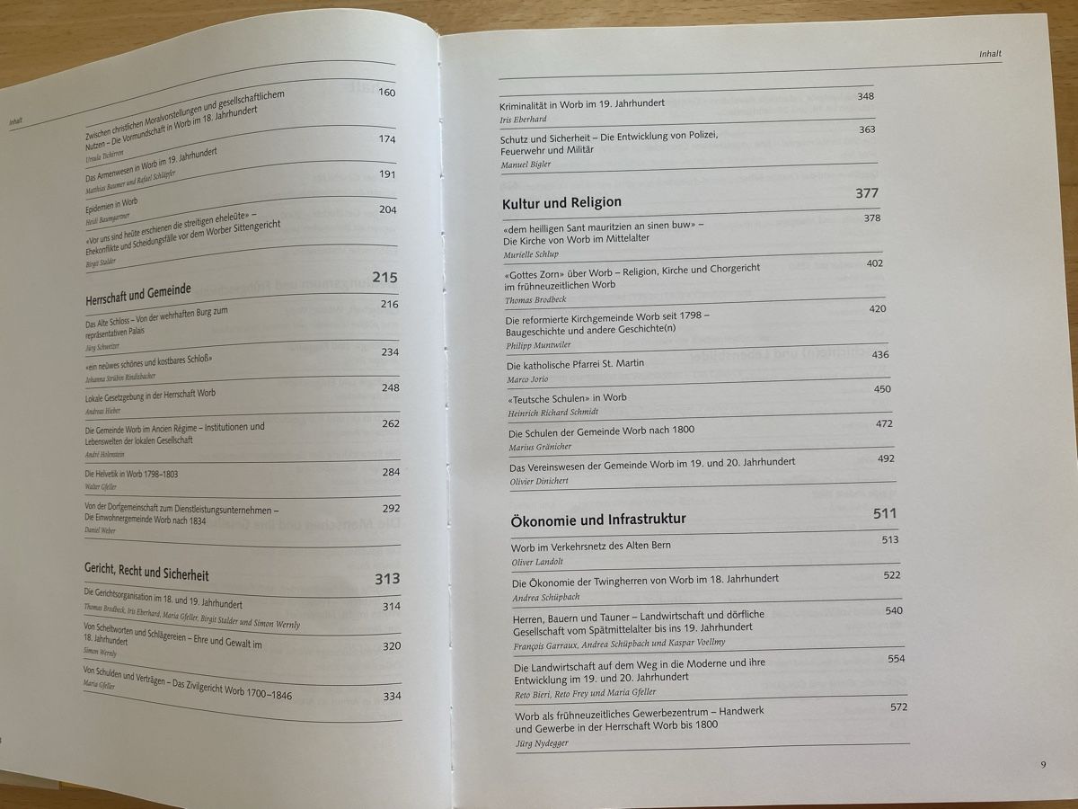 Libri: Worber Geschichte - Heinrich Richard Schmidt – Usato da Schwarzenburg venduto da Michellu 5