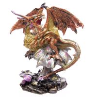 Figur - DUNKLER FANTASY DRACHE