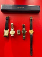Lot von 6 Damenuhren (Corum, Bucherer, Candino et al.)