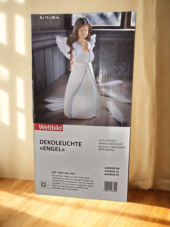 Tutte le decorazioni: Dekoleuchte Engel  stilvolle LED-Deko NEU – Usato da Langendorf venduto da Mali125