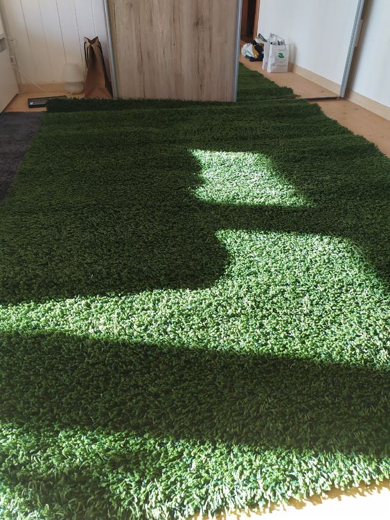 **2 Fussball Rasen Teppich je 160x230cm ** Kaufen auf Ricardo