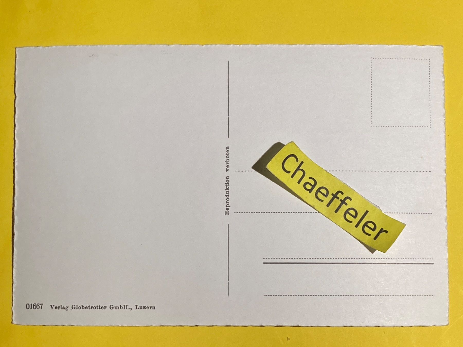 Cartoline postali: Kurort Sörenberg ( Luz.) – Usato da Zürich venduto da Chaeffeler 1