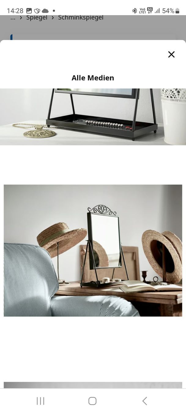 Ikea Specchi: BA: Tischspiegel Ikea Karmsund – Usato da Bremgarten b. Bern venduto da Marge7979 3