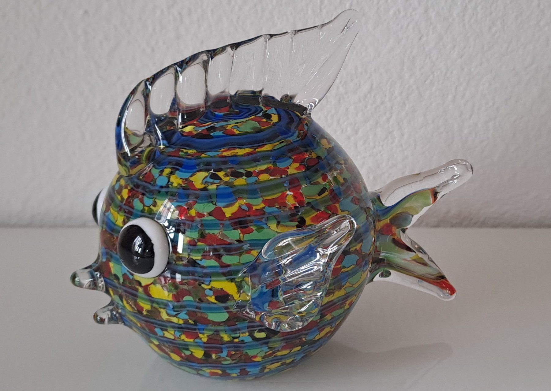 Murano Statuette: Wunderschöner Kugelfisch aus Muranoglas – Usato da Wallisellen venduto da prada008 2