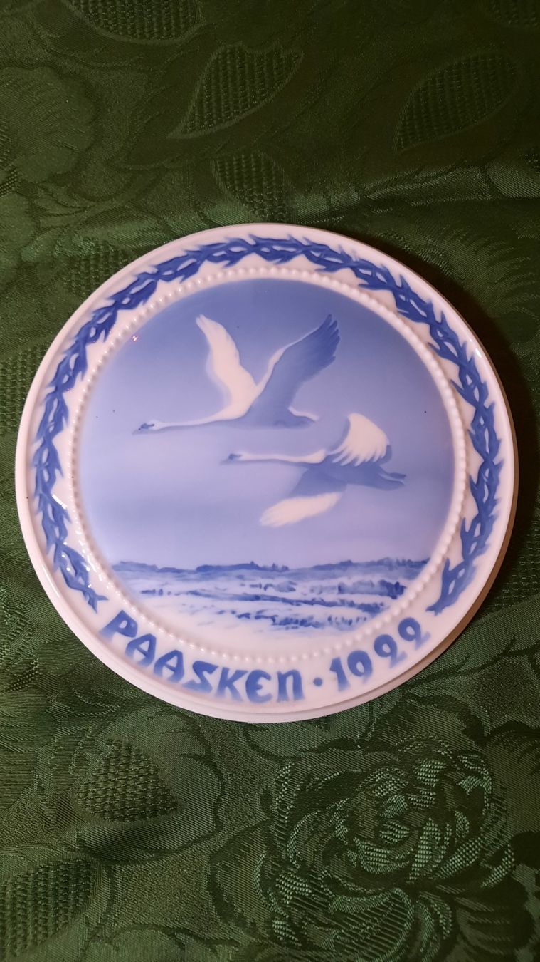 Piatti: Antiker dänischer Wandteller von 1922 – Usato da Kirchberg BE venduto da wvo_cf6n