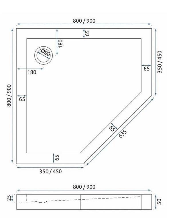 Douches: Shower tray – D'occasion à Clarens par Maximexx 3