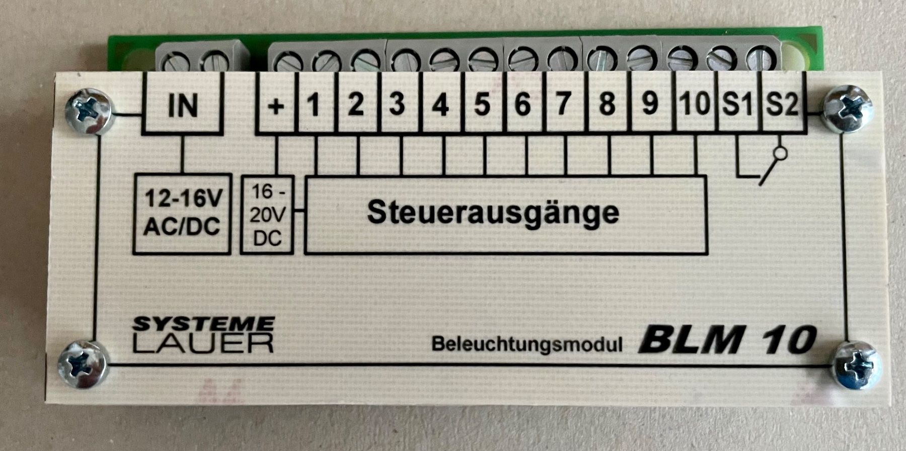 Trains électriques: 3170 BLM 10 Lauer System – Neuf avec emballage d'origine à Root par dioramabau 1