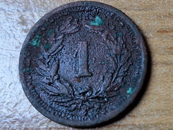 Tutti le monete: 1 Rappen 1882 – Usato da Münchenstein venduto da purbach1 7