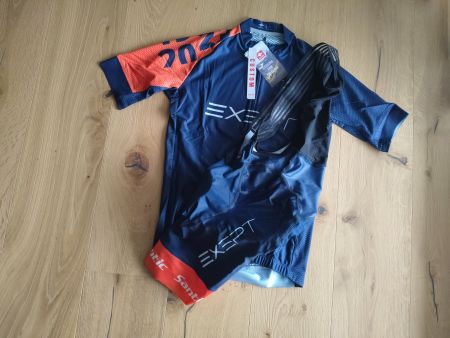 Exept Santic Rennrad Radtrikot Trikot Trägerhose