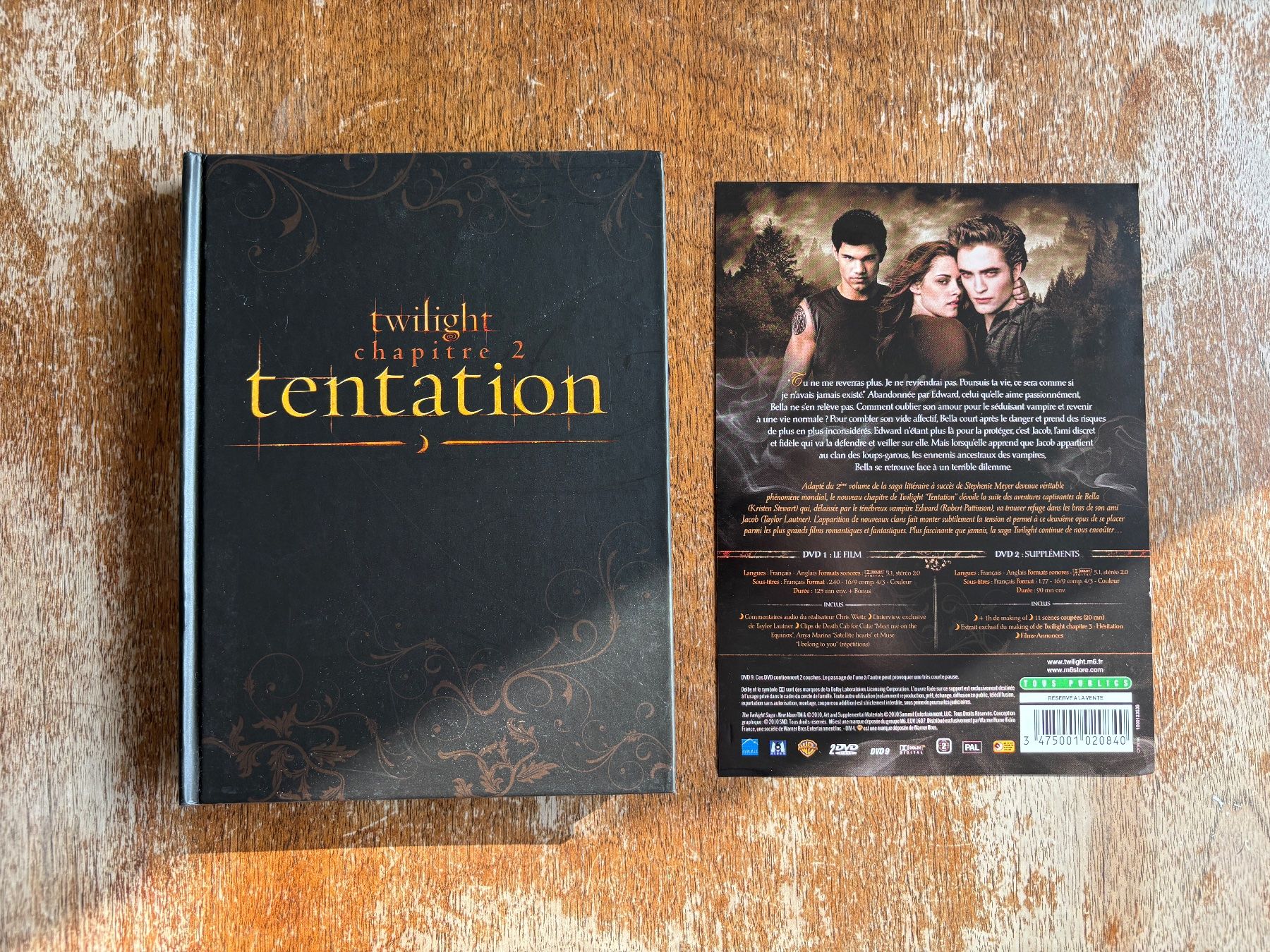 Tutti i DVDs: DVD Twilight Chapitre 2 Tentation – Usato da Cham venduto da CarmenBu