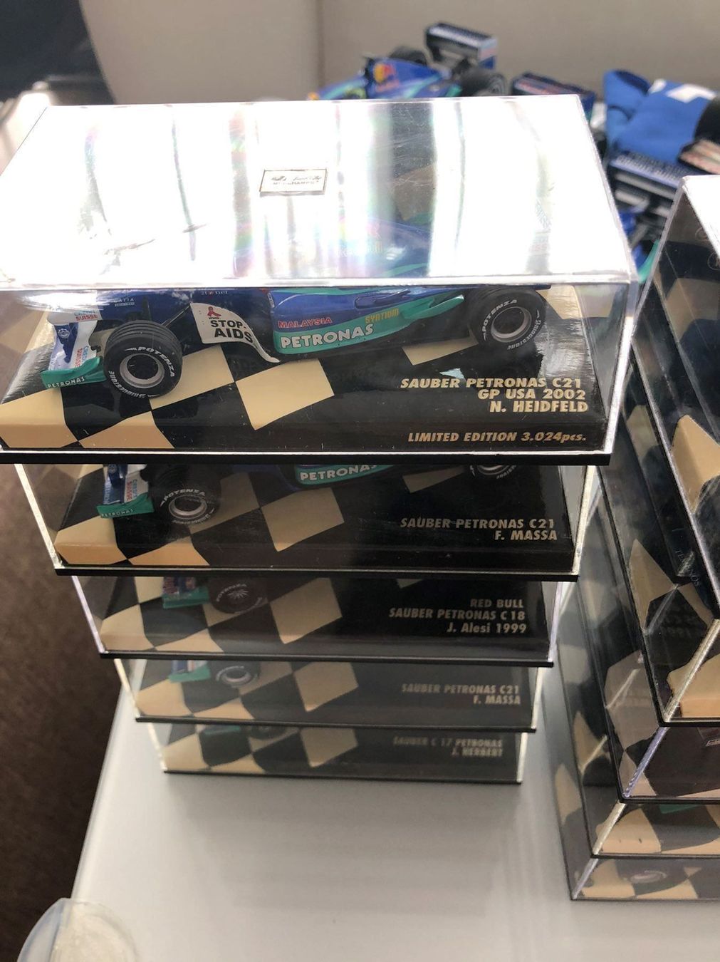 Modellini d'auto: Sauber Petronas Sammlung – Usato da Oetwil am See venduto da Bigrico 7