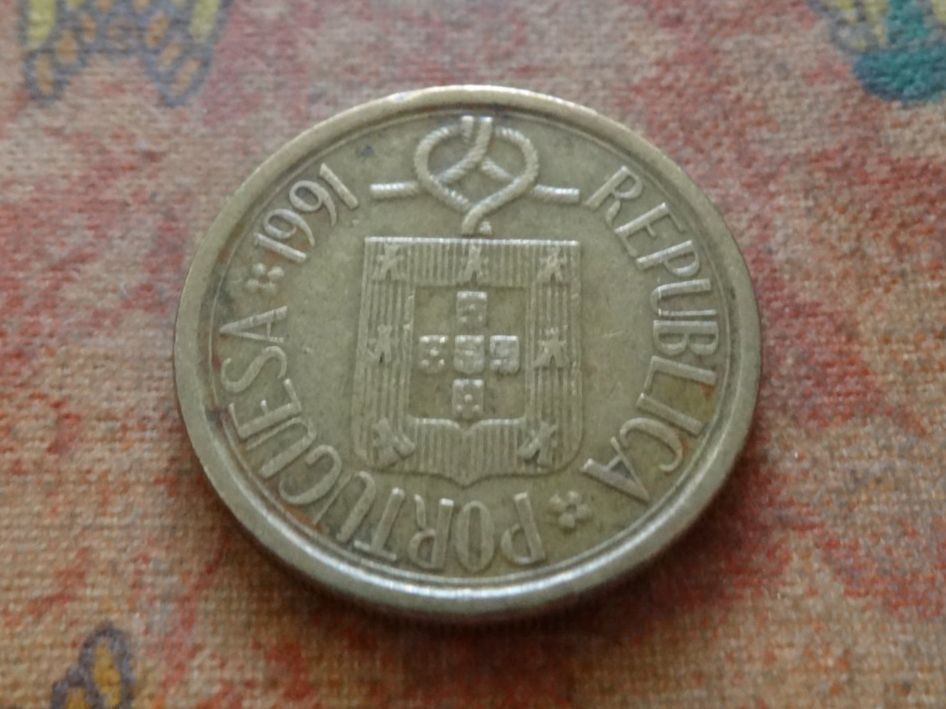 Tutti le monete: PORTUGAL  10  Escudos  1991 – Usato da Romanel-sur-Lausanne venduto da Swift13