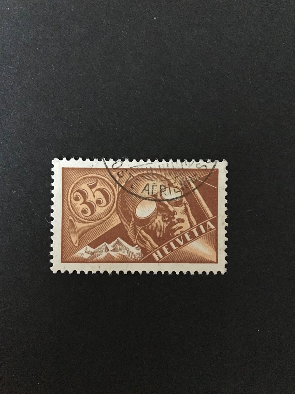 Tutti i francobolli: 1923, Flugpost Nr. F6 – Usato da stäfa venduto da brandy66