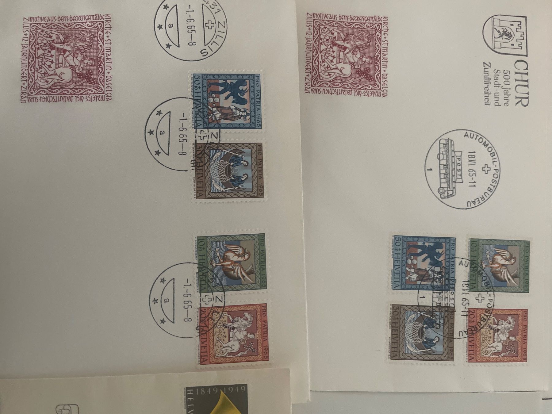 Tous les timbres: Briefmarken – D'occasion à Chur par eagle86federico 1