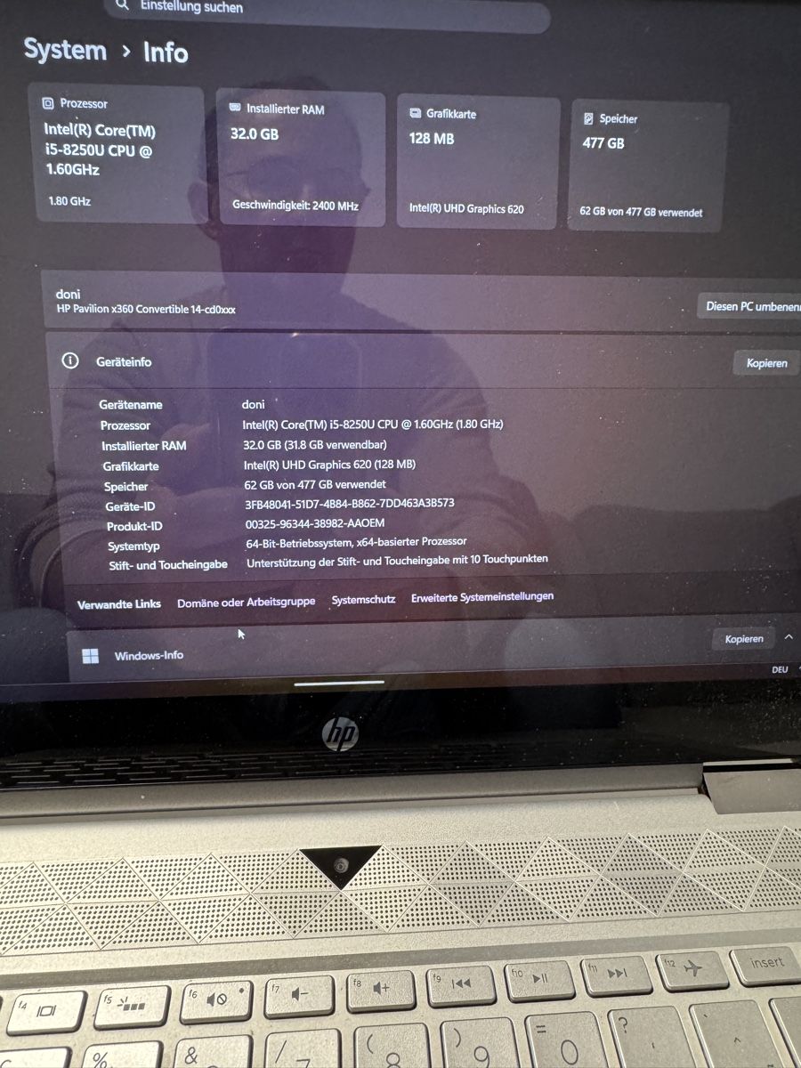 Hewlett Packard Notebooks: Hp Pavillon convertible 14 – Gebraucht aus Bern von Adidonble 4