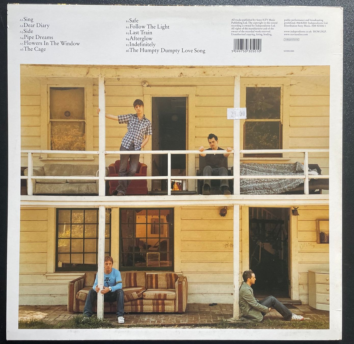 Dischi in vinile: Travis, The Invisible Band,  UK, Original!! – Usato da Kleinlützel venduto da Vinylspezi 1