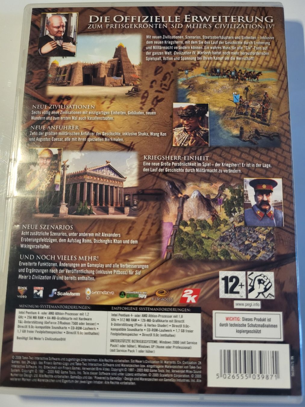 Giochi: Civilization IV : Warlords - Jeu PC CD-Rom - CiB – Usato da Conthey venduto da Th3gr4yf0x 1