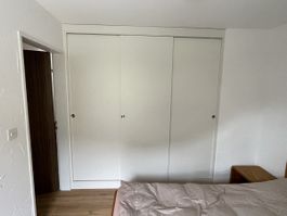 Einbauschrank 3-teilig weiss