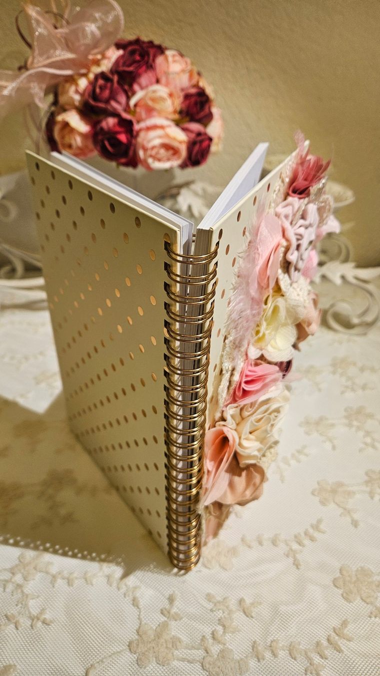 Blocchi: Notizbuch Shabby Chic Bulletjournal Ringuch Scrapbook Spitze – Nuovo e nell'imballaggio originale da Gossau ZH venduto da Goes05 1