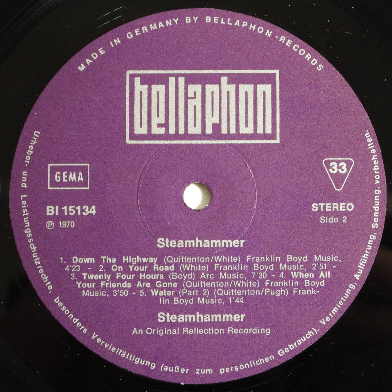 Schallplatten: Steamhammer LP 1975 – Gebraucht aus Dübendorf von mar_85sd 5