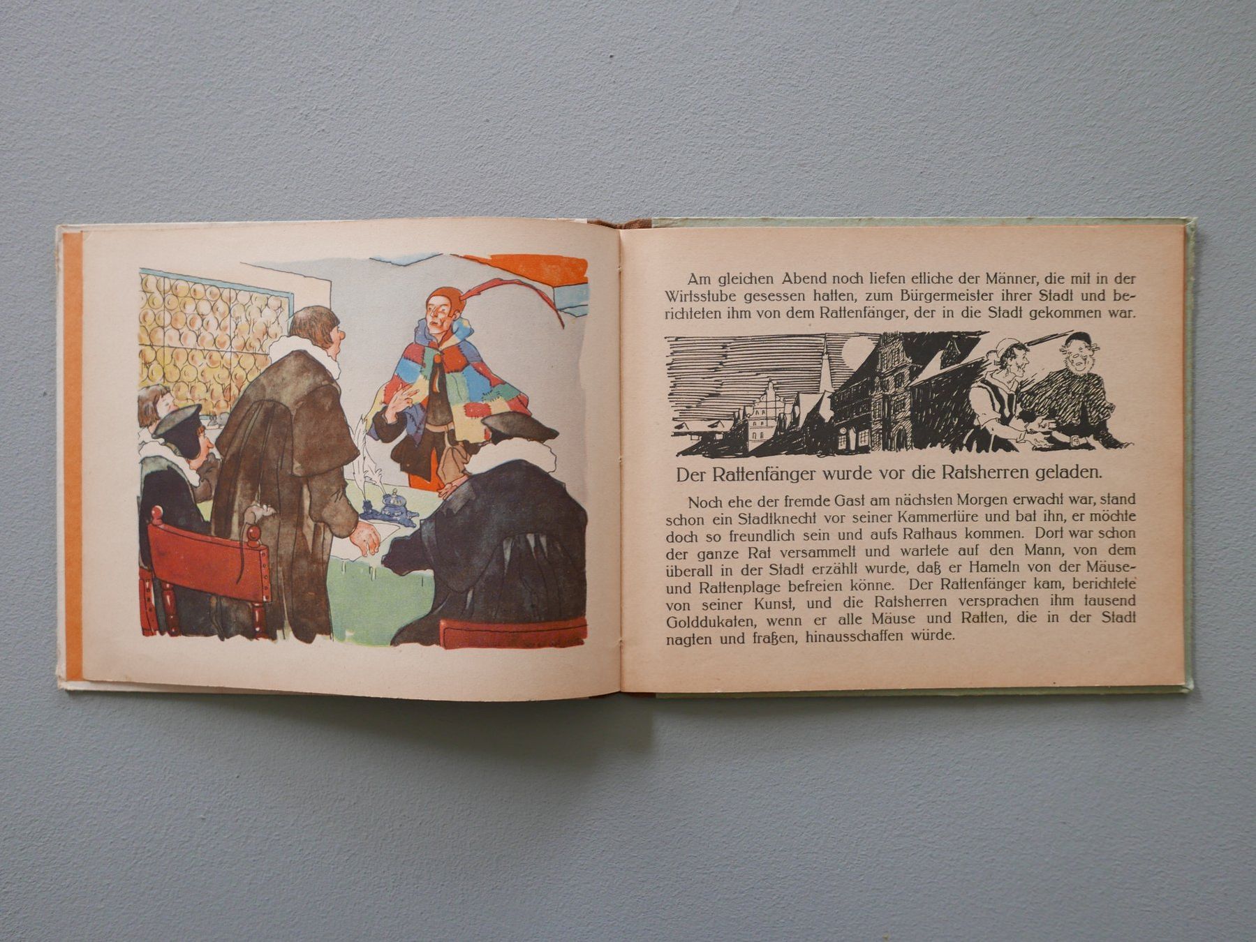 Libri: KINDERBUCH DER RATTENFÄNGER VON HAMELN 1948 – Usato da Balgach venduto da Zwischenraum 5