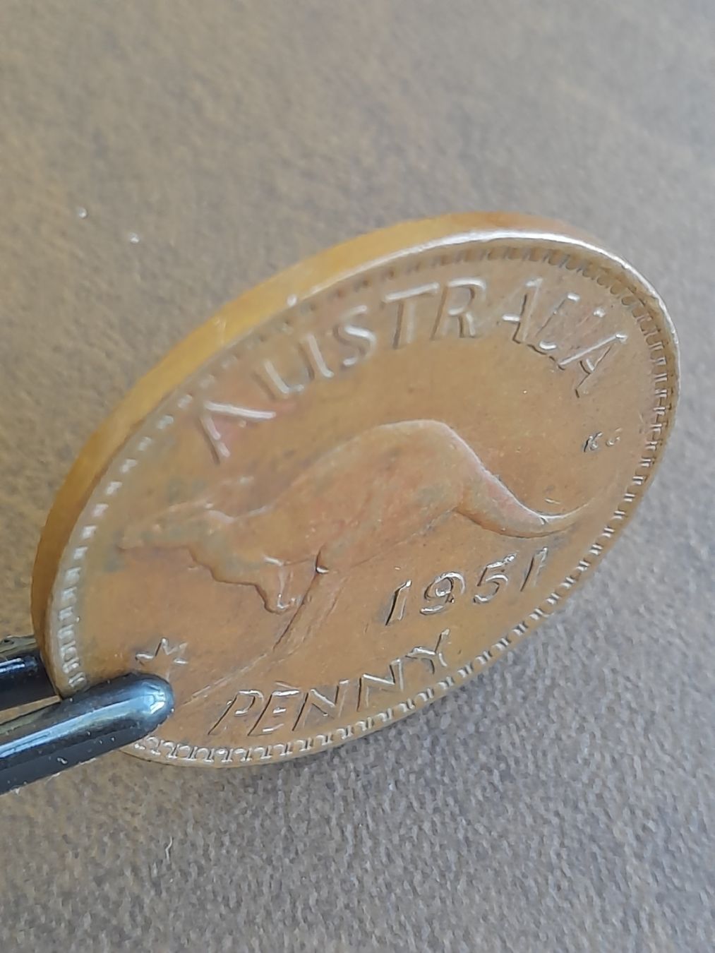 Alle Münzen: 1 Penny 1951 ( Bronze) – Gebraucht aus Basel von Basel_20 2