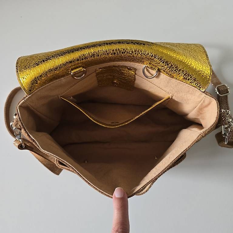 Borse da donna: Sac Craie Studio - Maths Dream Camel Or Mini – Nuovo (secondo la descrizione) da Nyon venduto da ste_t5dv 4