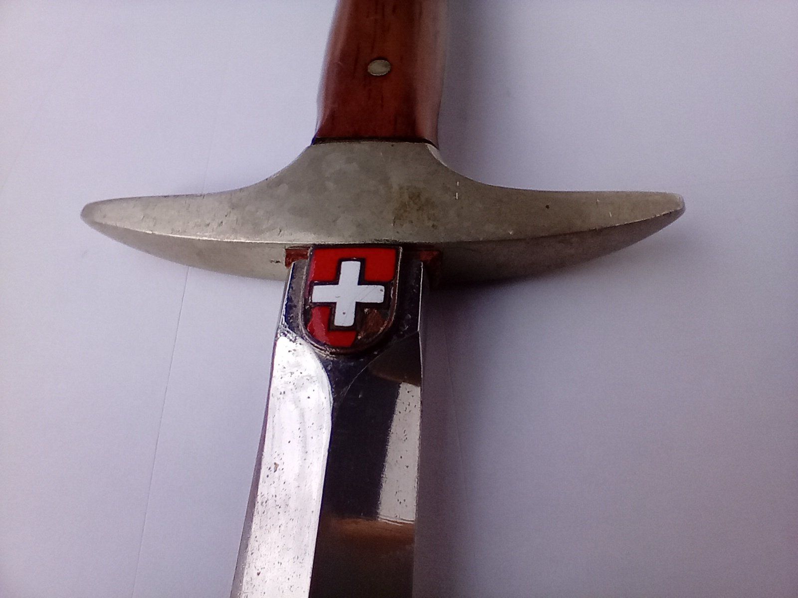 Sonstiger Bürobedarf: Brieföffner "Schweizer Dolch mit Wappen" GES. Geschützt – Gebraucht aus Oberdorf BL von Barocki888 6