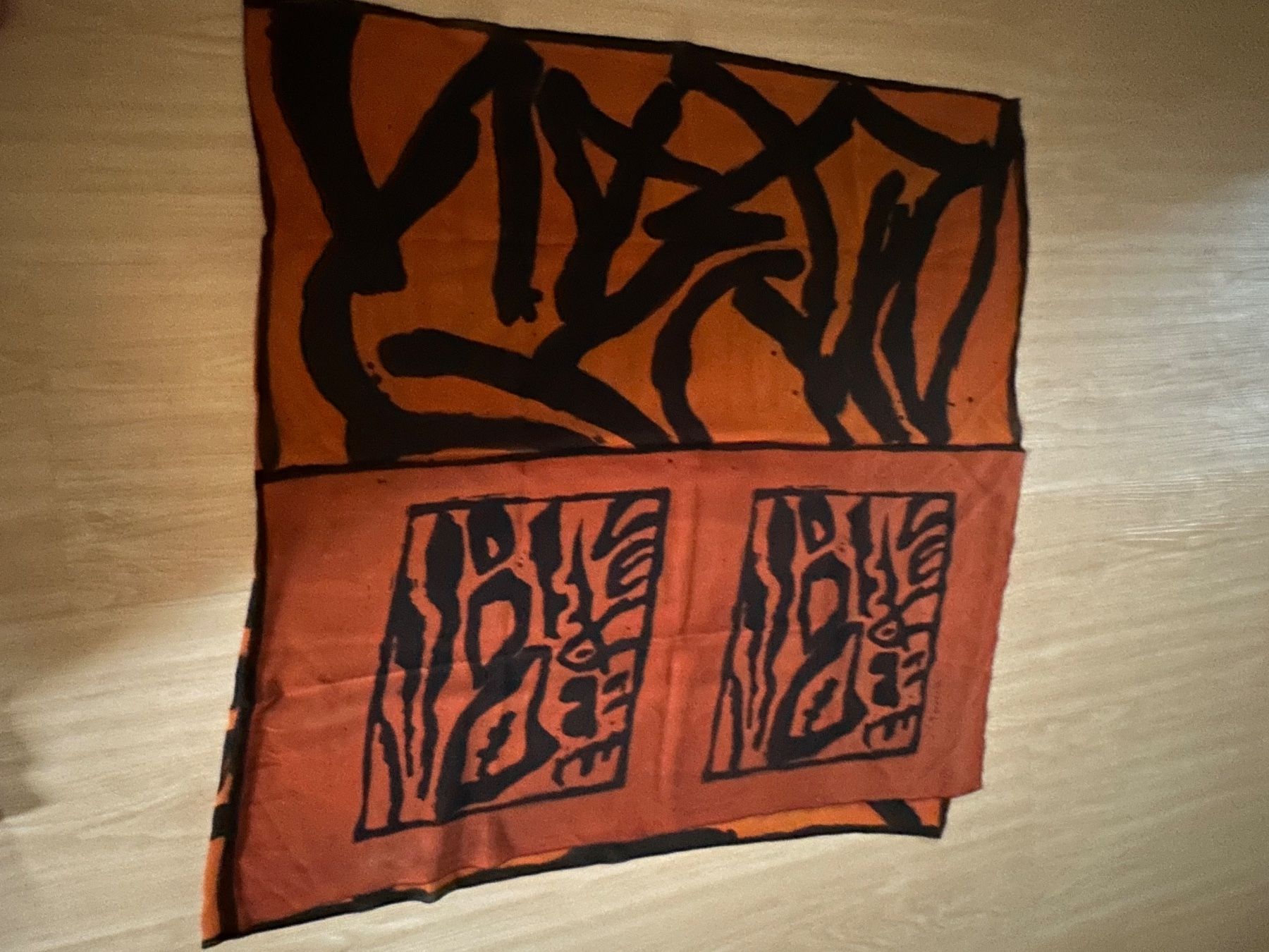 Foulards & écharpes: Werner Birnstiel Schal/Bild – D'occasion à Luzern par gwand