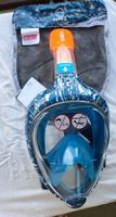Masque de plongée SUBEA Easybreath taille M-L bleu NEUF,